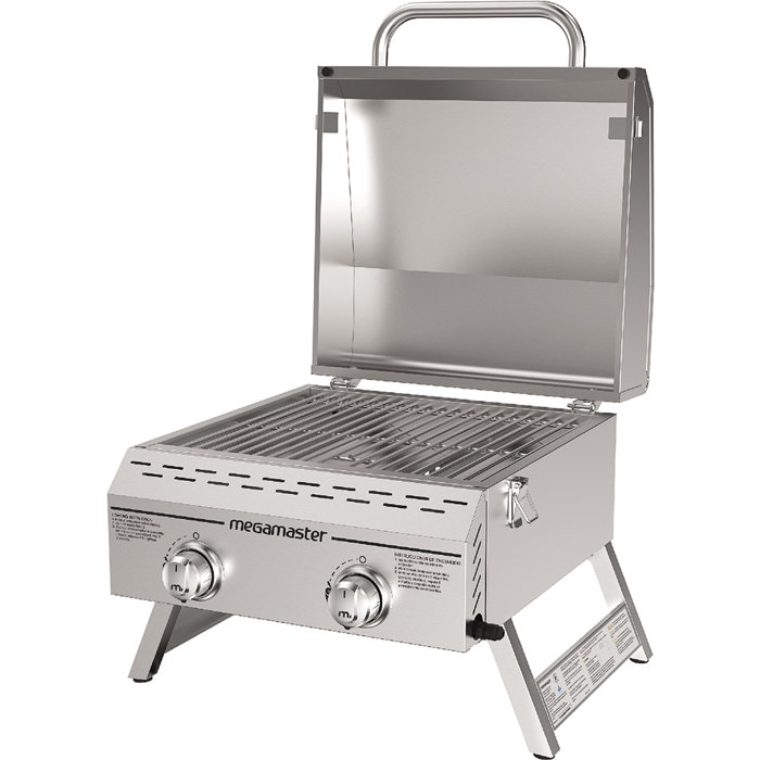 Megamaster 2 Burner Tabletop Gas Grill & Reviews Wayfair Canada